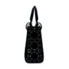 Christian Dior Crystal Embellished Mini Lady Silk Bag