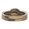 Diamond 0.50cts Duo Rings in 18K White Gold
