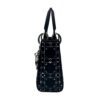 Christian Dior Crystal Embellished Mini Lady Silk Bag