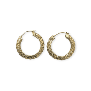 Hoop Earrings in 9K Yellow Gold