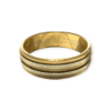 Classic Band Ring in 9K Two Toned Gold