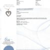 Diamond 0.50cts Heart Pendant in 10K Yellow Gold