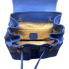 Gucci Suede and Leather Bamboo Backpack