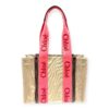 Chloe Pink Woody Tote Bag
