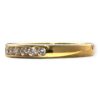 Diamond 0.20cts Ring In 18K Yellow Gold