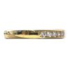 Diamond 0.20cts Ring In 18K Yellow Gold