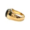 Black Opal Ring in 9K Yellow Gold