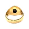 Black Opal Ring in 9K Yellow Gold