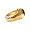 Black Opal Ring in 9K Yellow Gold