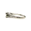 Diamond 0.02ct Ring In 18K White Gold