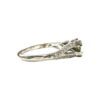 Diamond 0.02ct Ring In 18K White Gold