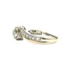 Diamond 0.50ct Ring In 14K White Gold And Rose Gold