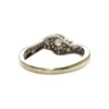 Diamond 0.50ct Ring In 14K White Gold And Rose Gold