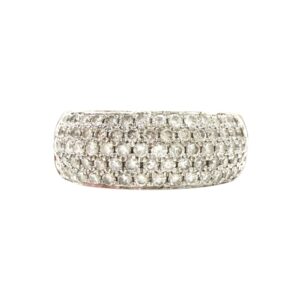 Diamond 0.50ct Ring In 9K White Gold