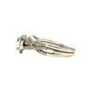 Diamond 0.50ct Duo Ring In 18K White Gold