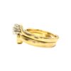 Diamond 0.60ct Duo Ring In 18K Yellow Gold