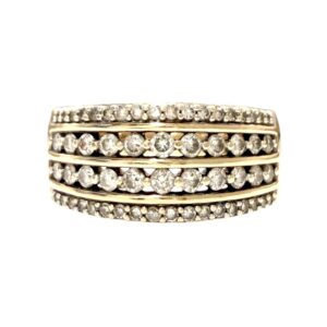 Diamond 0.50ct Ring In 9K Yellow Gold