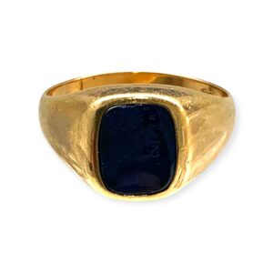 Quartz Ring In 9K Yellow Gold