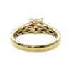 Diamond 0.65ct Ring In 18K Yellow Gold