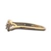 Diamond 0.02cts Heart Ring in 9k Yellow Gold