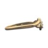 Diamond 0.02cts Heart Ring in 9k Yellow Gold
