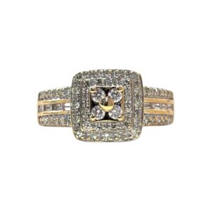 Diamond 0.50cts Ring in 9K Yellow Gold