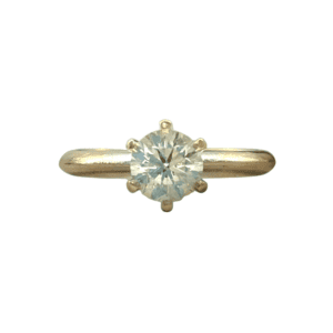 Diamond 0.5cts Ring In 18K White Gold