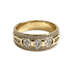 Diamond 1.00ct Ring In 18k Yellow Gold