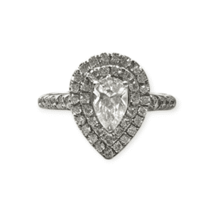 Diamond 1.25cts Ring In 14K White Gold