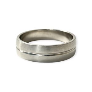 Ring In 10K White Gold