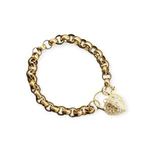 Diamond 0.25cts Belcher Bracelet in 9K Yellow Gold