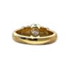 Diamond 0.40cts Ring In 18K Yellow Gold