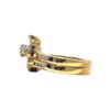 Diamond 0.78cts Duo Ring In 18K Yellow Gold