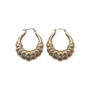 Earrings In 9k Yellow Gold