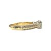 Diamond 0.70ct Ring In 18K Yellow Gold