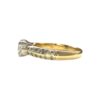 Diamond 0.70ct Ring In 18K Yellow Gold