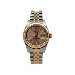 Rolex Two-Tone Everose Lady-Datejust Watch