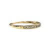 Diamond 0.05ct Ring In 18K Yellow Gold