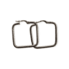 Square Earrings in 9K Yellow Gold