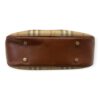 Burberry Mini Haymarket Check Tan Bag