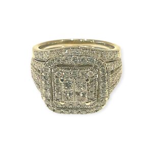 Diamond 1.50ct Ring In 10K White Gold