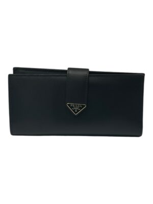 Prada Saffiano and Leather Wallet