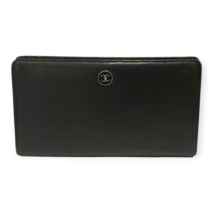 Chanel Coco Button Long Bidford Wallet
