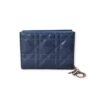 Christian Dior Lady Dior Cloud Blue Lotus Wallet on Chain