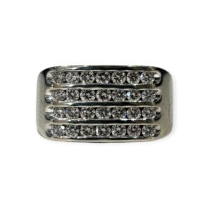 Diamond 1.00 ct Ring In 10K White Gold