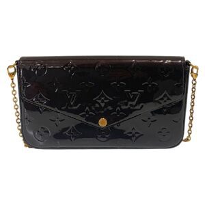 Louis Vuitton Vernis Monogram Felicie Pochette Bag