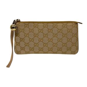 Gucci GG Biege Monogram Pouch