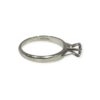White Diamond 0.05ct Ring In 18K White Gold