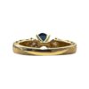Diamond 0.15ct Ring In 18K Yellow Gold