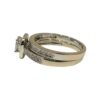 Diamond 0.50ct Duo Ring In 14K White Gold